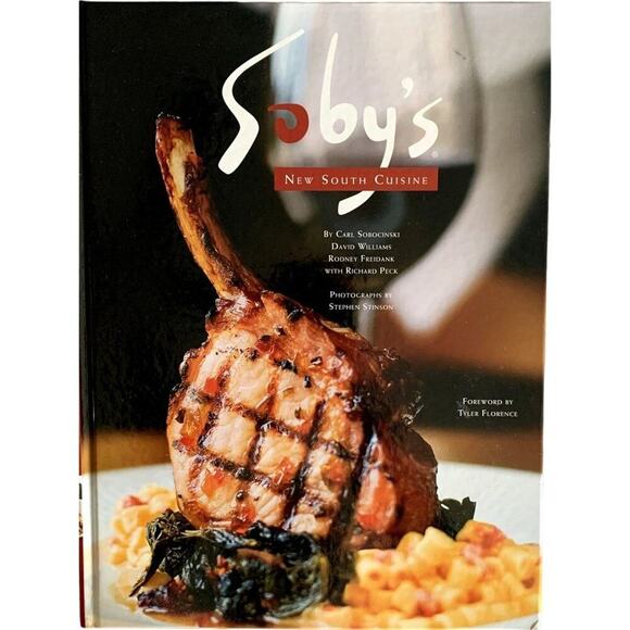 SOBY'S Hardbound New Cuisine and Southern Cookbook - Picture 1 of 6